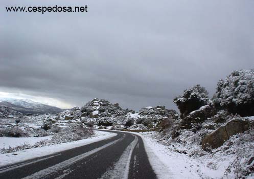 cespedosa-piedrahita altura del miron.